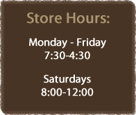 Woody's Nursery Store Hours